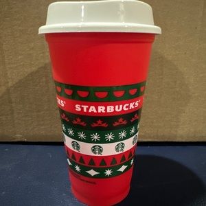 New! Starbucks Holiday 2020 Red Cup Day (16 oz) Reusable Hot Cup